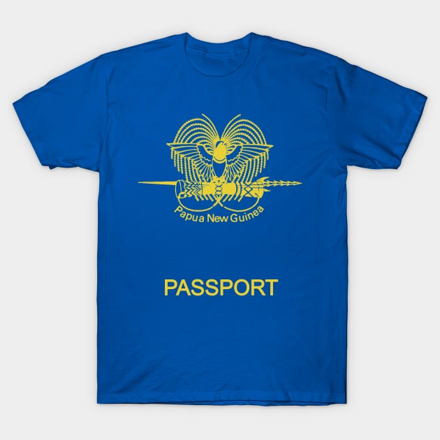 Papua New Guinea passport T-Shirt by Travellers